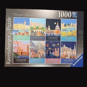Ravensburger Vintage London Jigsaw Puzzle, 1000 Pieces